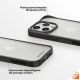 4. Militärzertifizierte PanzerGlass ClearCase iPhone 15 Pro Hülle – Transparent und Schwarz