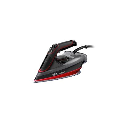6. Braun TexStyle 5 SI 5057 RD Dampfbügeleisen mit Keramikplatte, 2700 W, Schwarz, Rot