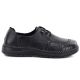 6. Bequeme schwarze Damen-Lederschuhe Vinceza 107240