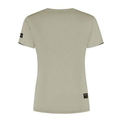 2. Rogelli d/b DISTANCE Damen-T-Shirt, sandfarben, Größe M