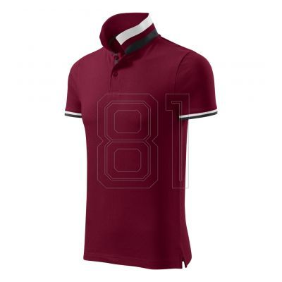 Malfini Collar Up M MLI-25686 Granatrotes Poloshirt