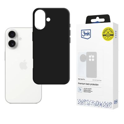 3mk Matt Case Pro für Apple iPhone 17 – mattschwarz