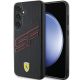 Ferrari Big SF Perforierte Hülle für Samsung Galaxy S24 – Schwarz
