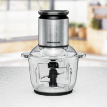 Rommelsbacher MZ 600 Elektrischer Gemüseschneider 2L 600W Schwarz, Edelstahl