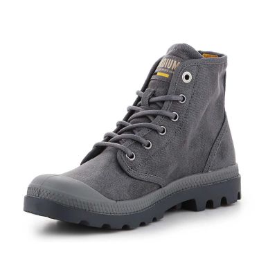 4. Palladium Pampa Hi Wax U French Metal Schuhe 77222-068-M