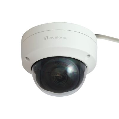 3. LevelOne FCS-3403 Dome IP-Sicherheitskamera für Innen- und Außenbereich, 2680 x 1520 px, Deckenmontage