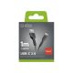 3. SBS TECABLETYC1KPOS USB-A – USB-C-Kabel 1 m – Schwarz
