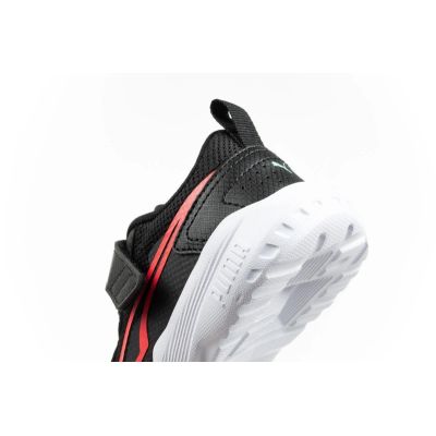 7. Puma Kinder-Sneaker mit Klettverschluss All-Day, schwarz und bequem