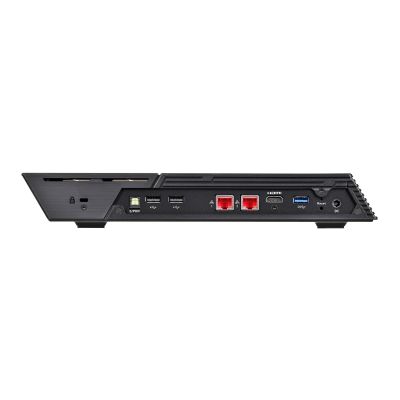 5. NAS Asustor FS6706T; 6 Flash-Speicher, Intel Celeron N5105, 4 GB DDR4 SODIMM (max. 16 GB), 2x 2,5-GbE, 6x M.2 2280 NVMe PCIe 3.0, 2x USB 3.2 Gen, 2x USB 2.0, 1x HDMI 2.0b, 1x S/PDIF