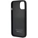 6. Audi Kunstleder iPhone 14 6,1" schwarz/schwarz Hardcase AU-TPUPPCIP14-TT/D1-BK