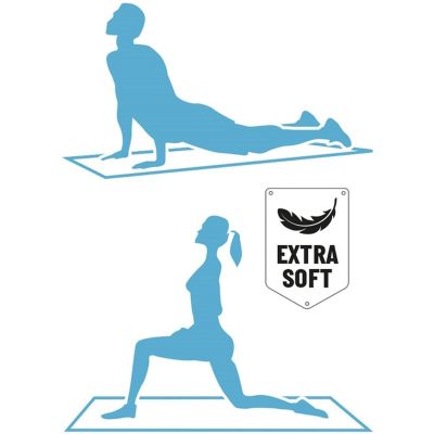 6. FITNESSMATTE NBR RUTSCHFEST 190x58x1CM ROSA UMBRO