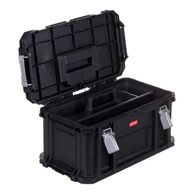 7. KETER Werkzeugkasten-Set mit Rollsystem
