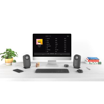 6. Logitech Z407 Bluetooth-Computerlautsprecher mit Subwoofer und drahtloser Steuerung 40 W Graphit 2.1-Kanal
