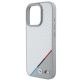 6. BMW M Carbon Tricolor Line MagSafe Hülle für iPhone 16 Pro – Grau
