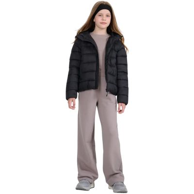 6. Kinder Daunenjacke 4F U0704 tiefschwarz 4FJWAW25TDJAU0704 20S