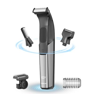 3. MAXGROOM M-319 Multifunktionstrimmer mit austauschbaren Aufsätzen – schwarz
