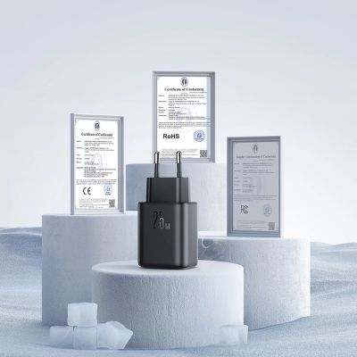 14. Joyroom JR-TCF23 USB-C 25W SFC/PPS/PD Netzwerkladegerät – Schwarz