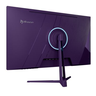 7. Arozzi Nova 27" IPS-Monitor, QHD-Anschluss, Diebstahlsicherung, 16:9, 180 Hz, 1 ms, 2560 x 1440 Pixel, 350 cd/m², 2 HDMI-Anschlüsse, Farbe: Lila