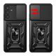 2. Hybrid Armor Camshield Hülle für Samsung Galaxy A57 - Schwarz