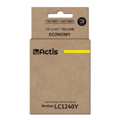 Actis KB-1240Y Tintenpatrone (Ersatz für Brother LC1240Y/LC1220Y; Standard; 19 ml; Gelb)