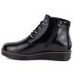 3. Schwarze Keilstiefeletten aus Lackleder für Damen von Potocki (Z25-JE19360)