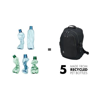 5. Dicota Rucksack Eco D30675 14-15,6 39,6 cm (15,6") Laptop-Rucksack, schwarz