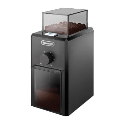 Elektrische Kaffeemühle DeLonghi KG 79 (110 W; mit Mahlwerk; schwarz)