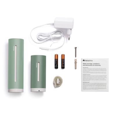 8. Netatmo NWS-M-EC Digitale Wetterstation, neuwertig, Netz-/Batteriebetrieb, WLAN
