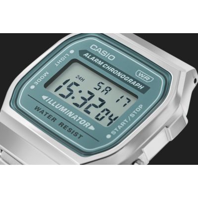 4. Herrenuhr CASIO VINTAGE A168WA-3AYDF + Box