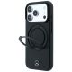 2. Mercedes Lederhülle mit Ringständer und MagSafe-Funktion für iPhone 18 Pro / 17 Pro – Schwarz