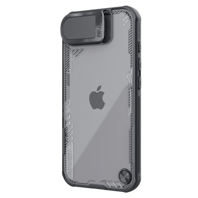 3. Nillkin Iceblade Schutzhülle mit Objektivabdeckung und Ständer für iPhone 16e / 17e – Schwarz