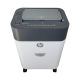 8. HP ONESHRED Auto 100CC Papiervernichter, Weiß und Grau