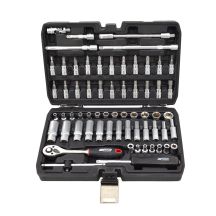 AWTOOLS 63-teiliger Schraubenschlüsselsatz 1/4" BLACK LINE