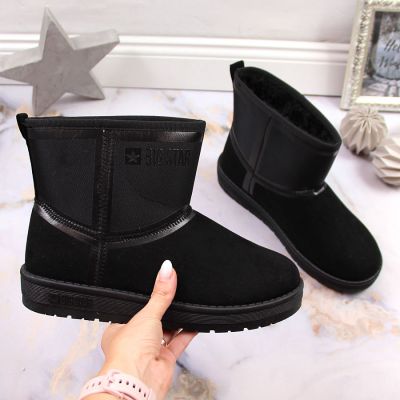 3. Big Star W INT1751B Plateau-Schneestiefel schwarz