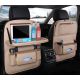 2. Autositz-Organizer Sitzschoner Sitzbezug Regal Mini Auto Tisch beige