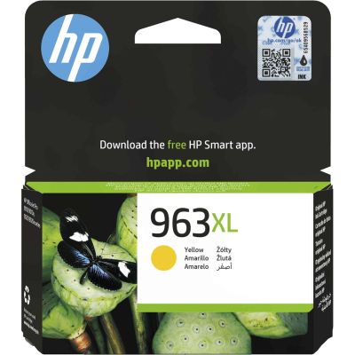 HP 963XL Gelbe Tintenpatrone, HP963XL=3JA29AE, 1600 Seiten