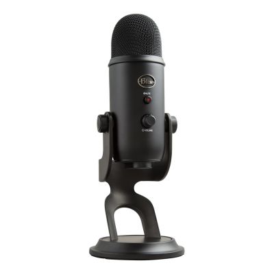 2. Logitech G Yeti Schwarzes Tischmikrofon