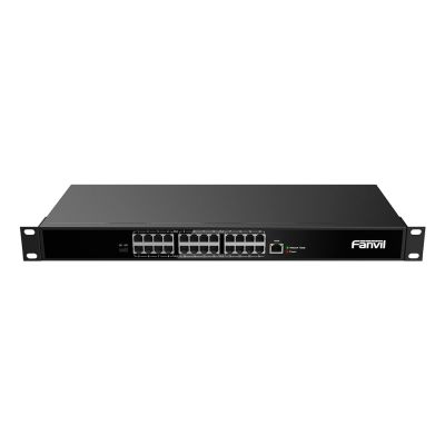 3. Fanvil PN24 Netzwerkkabel, unmanaged Fast Ethernet (10/100), Schwarz