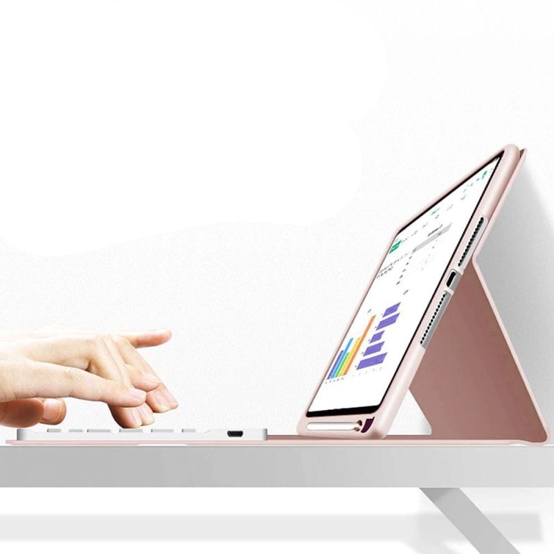 4. Tech-Protect SC Pen + Tastaturhülle mit Tastatur für iPad 10,9" 2022 - Pink
