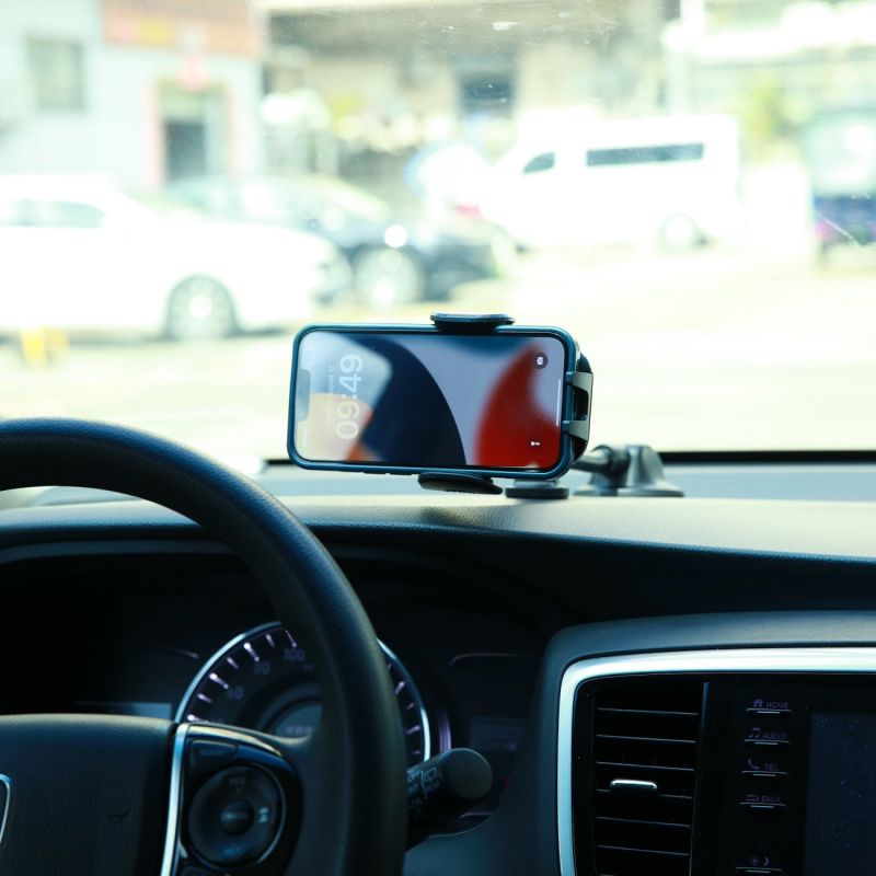 8. Joyroom Autotelefonhalterung mit flexiblem Arm für Armaturenbrett oder Windschutzscheibe, schwarz (JR-ZS259)