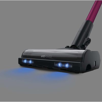 20. Hoover HF610HX 011 Akku-Staubsauger, beutellos, 0,7 l, 650 W, lila, 4 Ah
