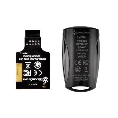 8. Silverstone ES02-USB RF Drahtlose PC-Fernbedienung mit Drucktasten