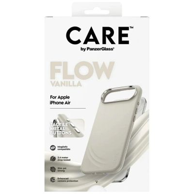 5. CARE by PanzerGlass FLOW MagSafe Hülle für iPhone Air – Beige