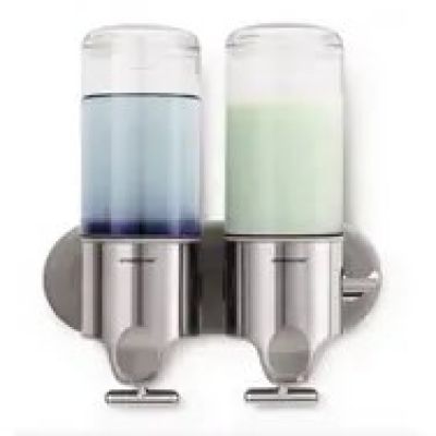 2. simplehuman BT1028 Seifenspender 0,444 l Edelstahl, transparent
