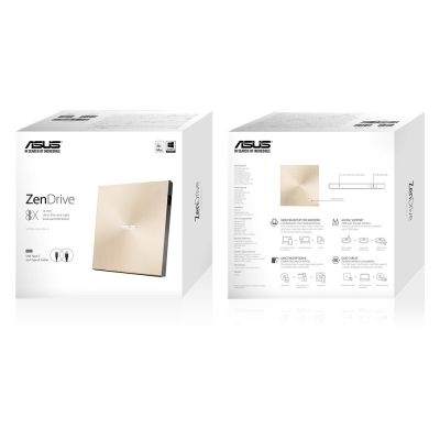 6. ASUS ZenDrive U9M DVD±RW Optisches Laufwerk Gold