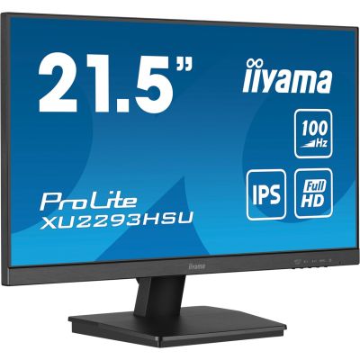 2. iiyama ProLite XU2293HSU-B7 Computermonitor 54,6 cm (21,5") 1920 x 1080 px Full HD LED Schwarz