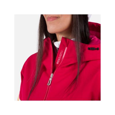 3. Rossignol W Strawpile Jkt Jacke Rot