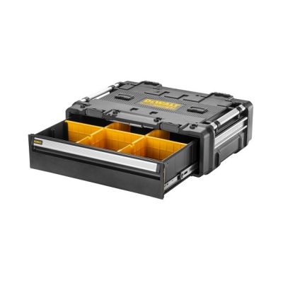 6. DeWALT DWST08510-1 Werkzeugkoffer, Aluminium, Kunststoff, Schwarz, Edelstahl, Gelb