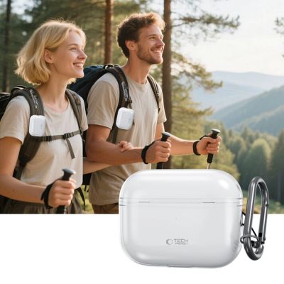 7. Tech-Protect FlexAir Case für AirPods Pro – Transparent
