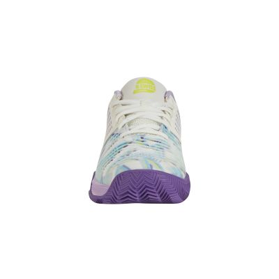 6. K-Swiss Express Light 3 Padel Damen Sneakers Weiß/Lila (98900-182-M)